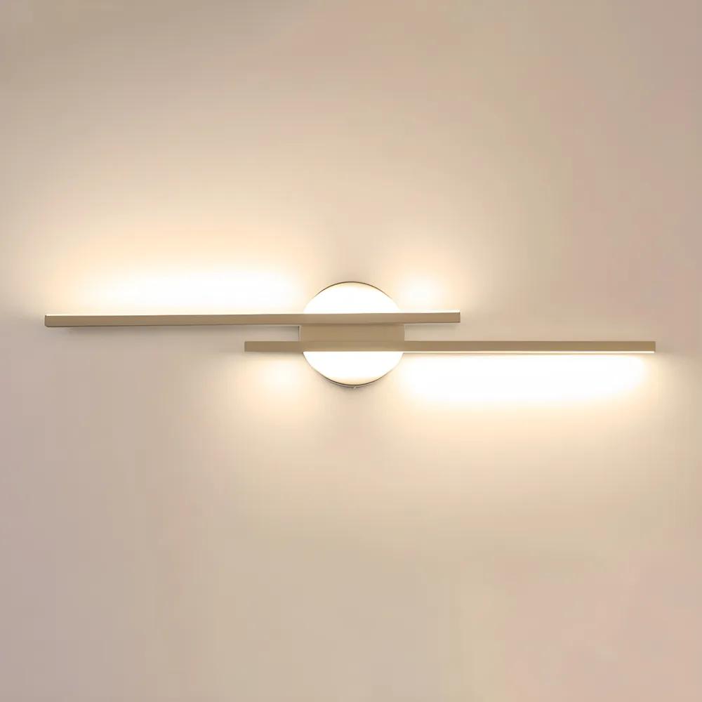 Black 2-Light Plastic Linear