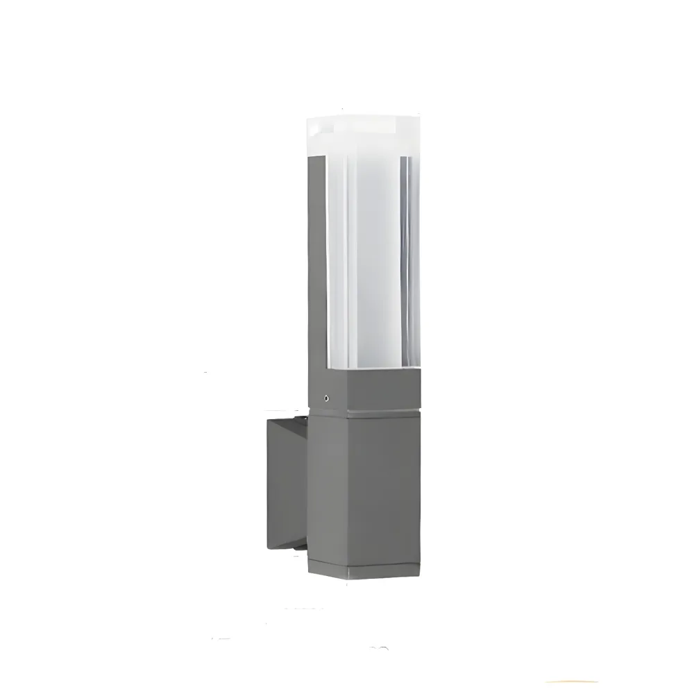 Gray 1-Light Acrylic Geometric