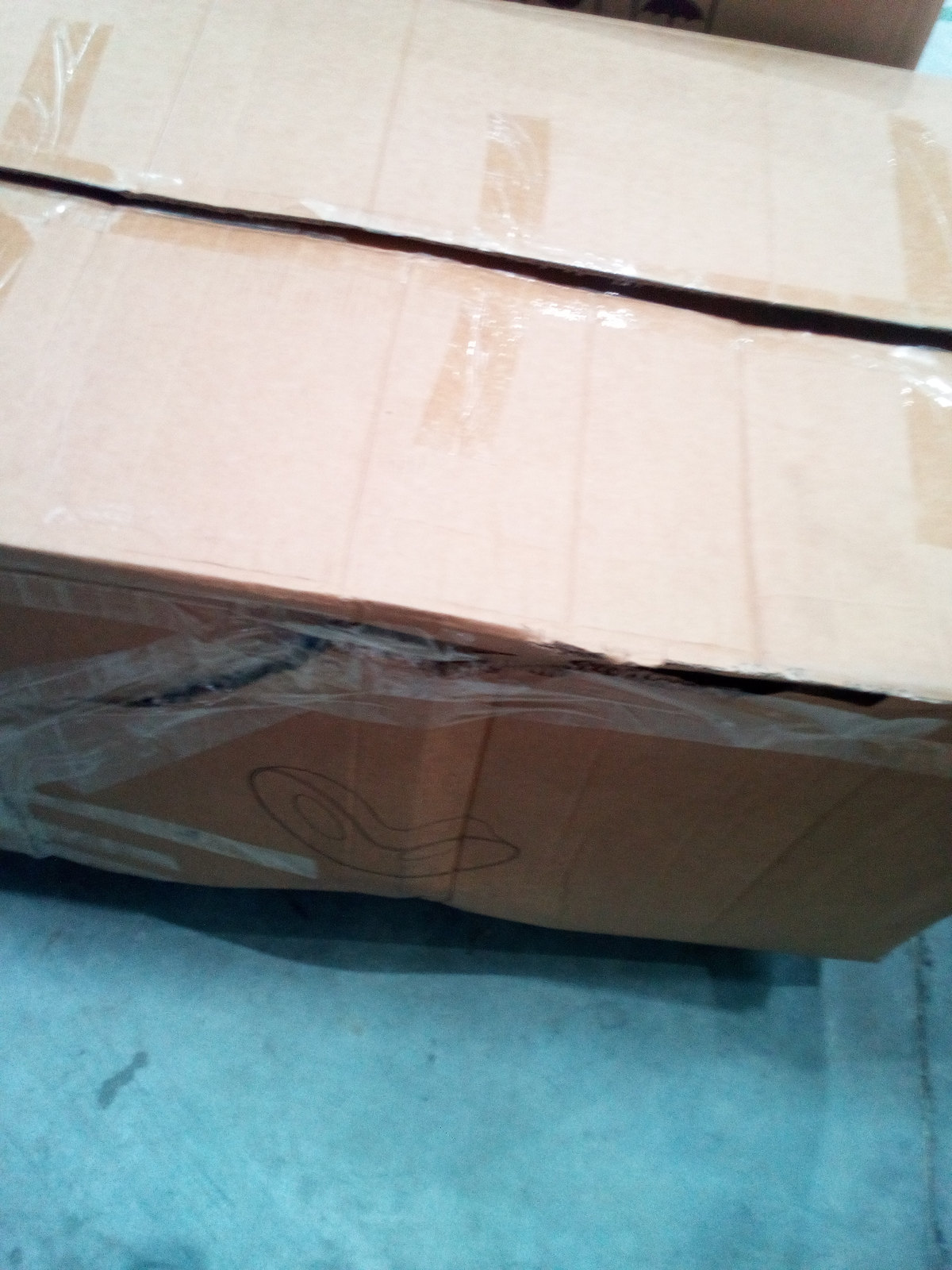 Nursery rocking chair as received — shipping record SR-2026-047