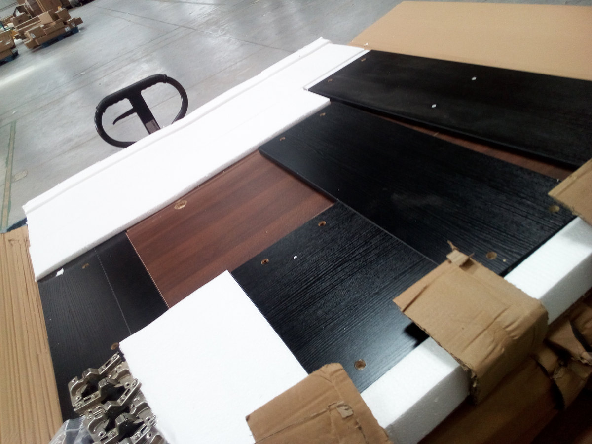 Office storage cabinet, 120 cm — Opened on our floor