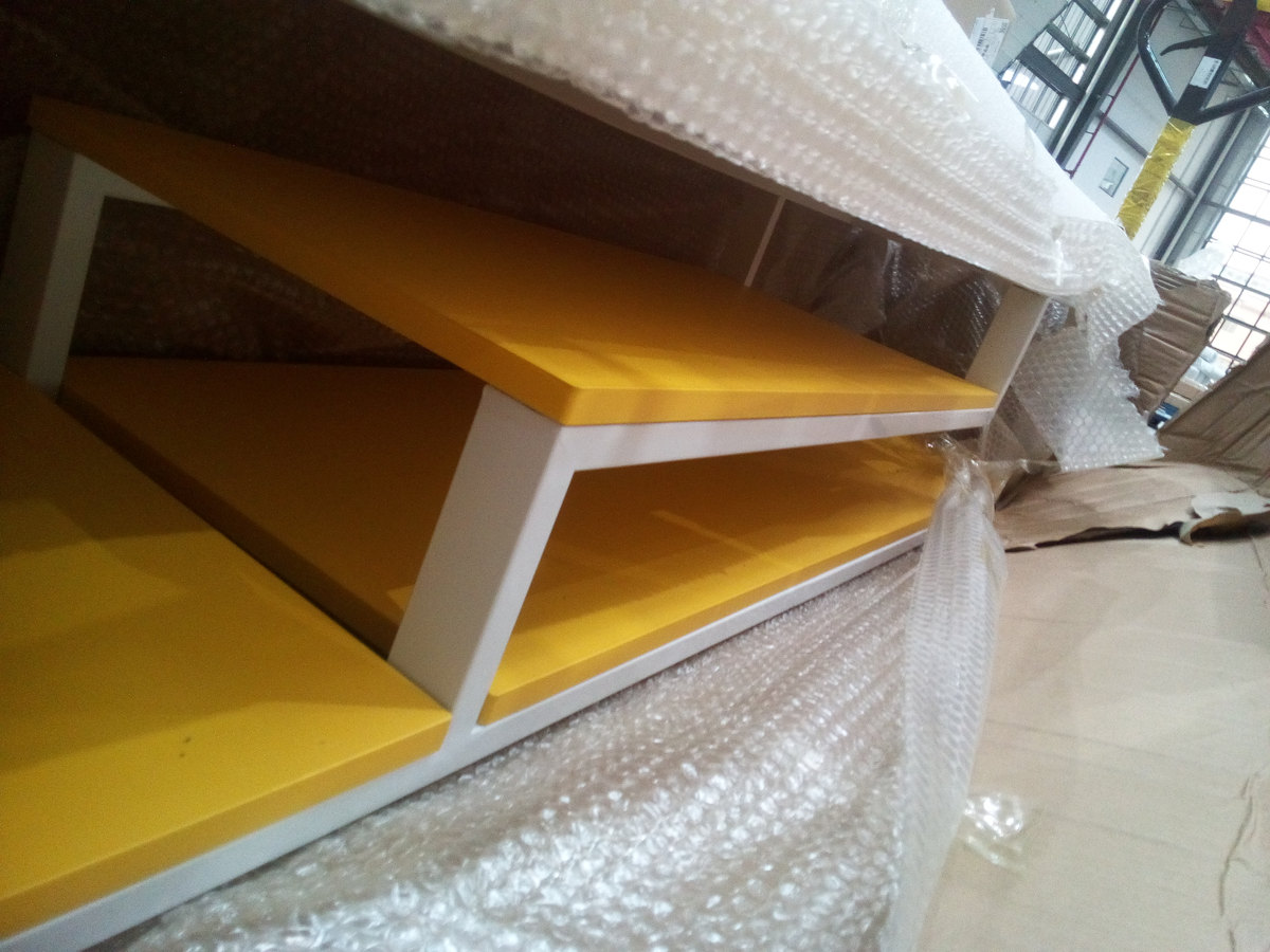 TV stand and entertainment unit — Documentation and loose components
