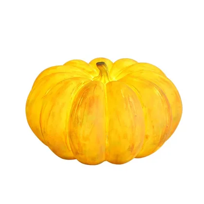 Yellow 1-Light Resinous Table Lamp