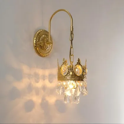Gold Sconce