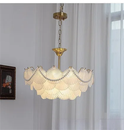 9-Light Modern Chandelier Light, 23.6 Inch Crystal Chandelier with