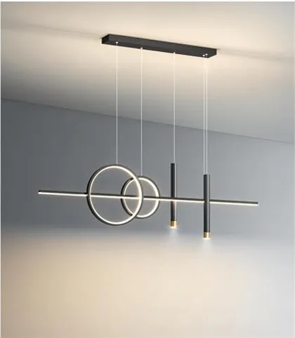 5 Lights LED Island Light, 39.4 Inch Creative Island