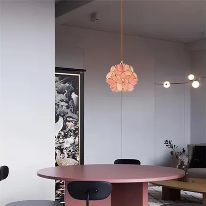 Pink Chandelier