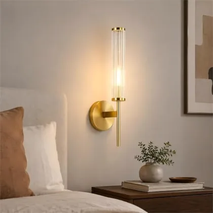 Gold Sconce