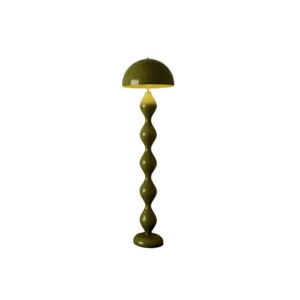 Unique Floor Lamp with Modern Iron Shade and Foot