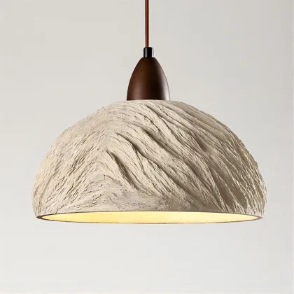 Cement color 1-Light Cement Pendant