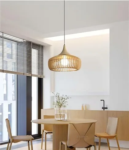 Wood Color Chandelier