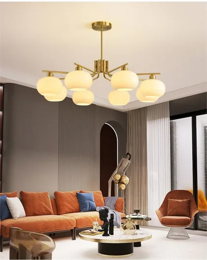 Gold Chandelier