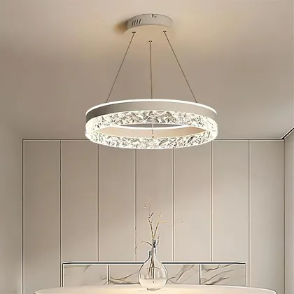 White 1-Light Ceiling