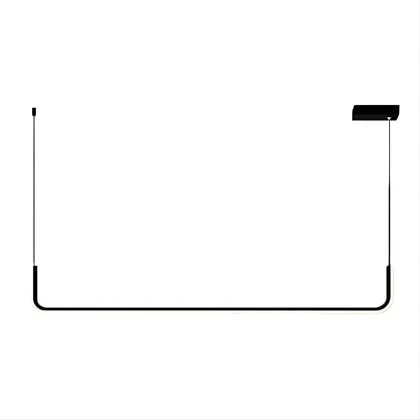 Black 1-Light Metal Island