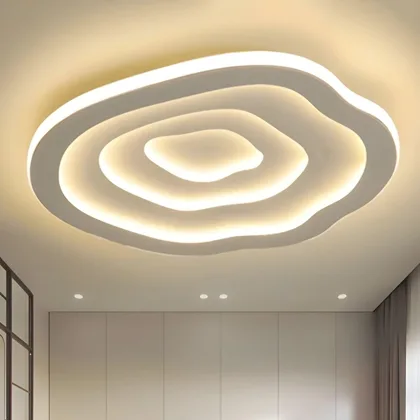White 1-Light Acrylic Ceiling