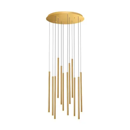 12-Light Acrylic Chandelier