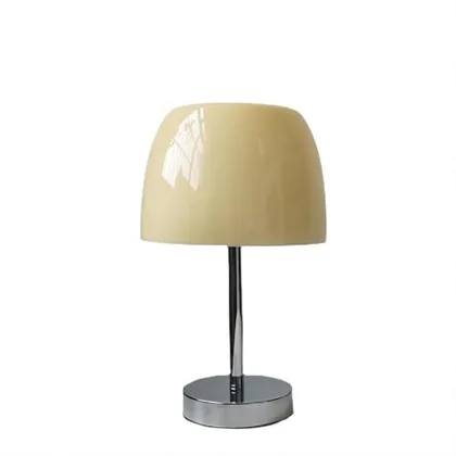 Bauhaus Vintage Cream Glass lamp Lovely Home Decor Light