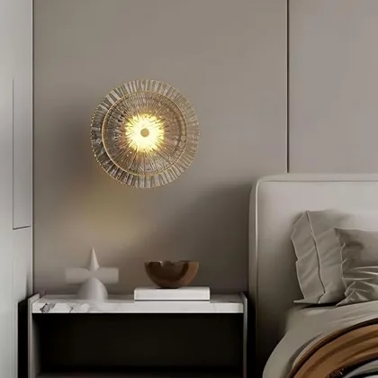 7.9 Inch Ceiling Light and Wall Sconce Dual-Use Brass