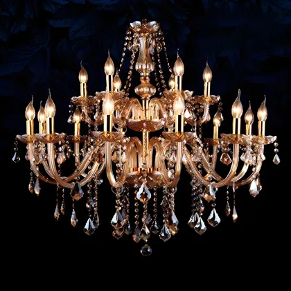 Amber 6-Light Candle Shape