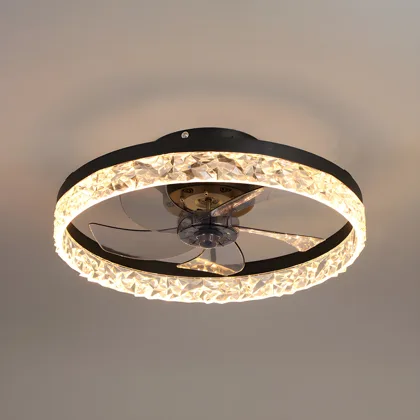 Black 1-Light Flush-Mount Type