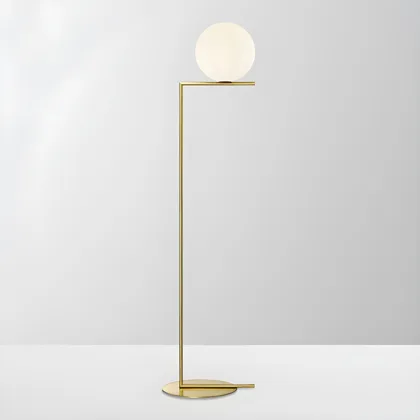 Gold 1-Light Glass Novelty