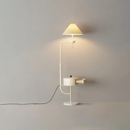 Cream 1-Light Metal Arc