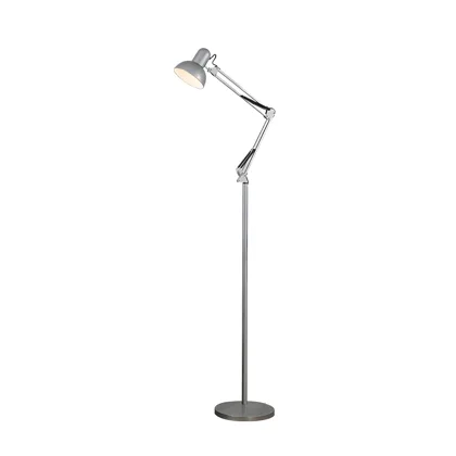 Black 1-Light Iron Swing Arm