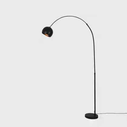 Black 1-Light Metal Arc