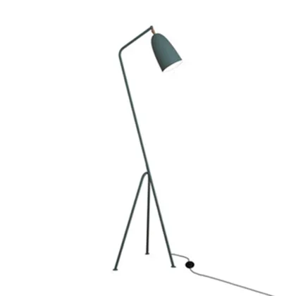 Yellow 1-Light Metal Floor Lamps