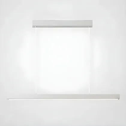 Black 1-Light Acrylic Linear