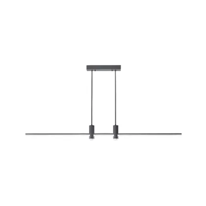 Black 4-Light Silicone Linear