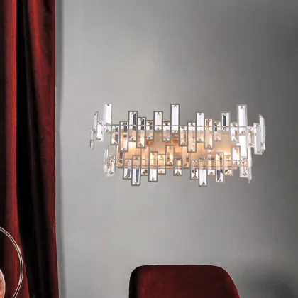 Pink & White 1-Light Iron Pendant Lights
