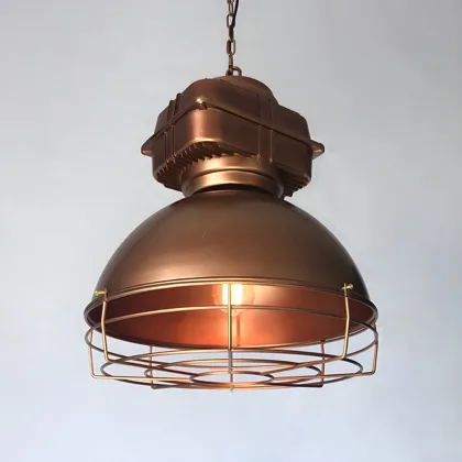 Antique Silver 1-Light Shaded