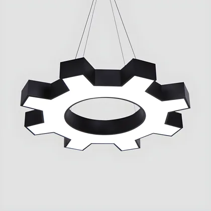 Black 1-Light Acrylic Novelty