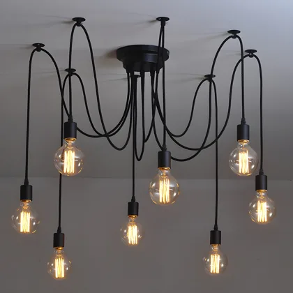 Black 8-Light Novelty