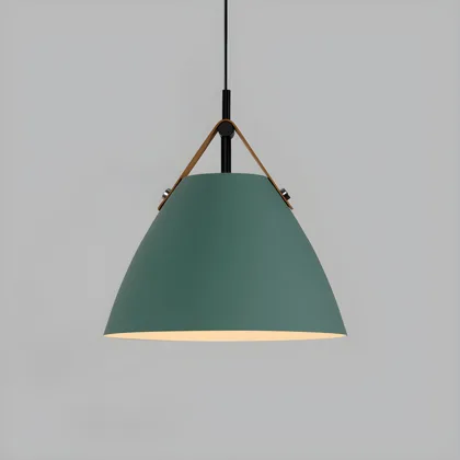 White 1-Light Iron Bowl