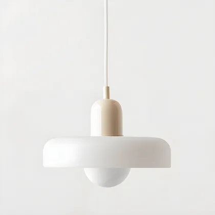 Pink 1-Light Glass Geometric