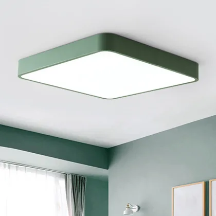 Blue 1-Light Flush Mount