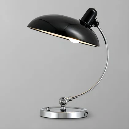 Red 1-Light Metal Table Lamp