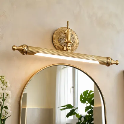 Gold 1-Light Plastic Linear
