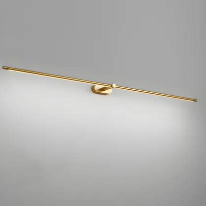 Gold 1-Light Acrylic Linear