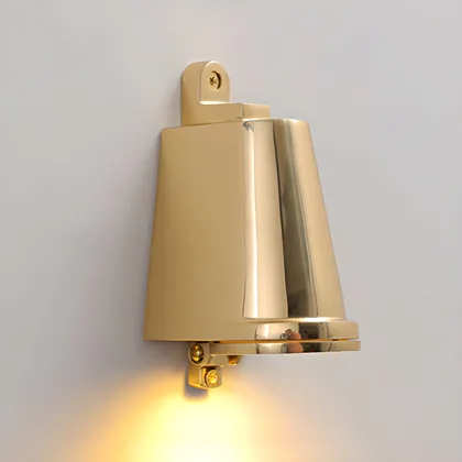 Brass 1-Light Aluminum Geometric