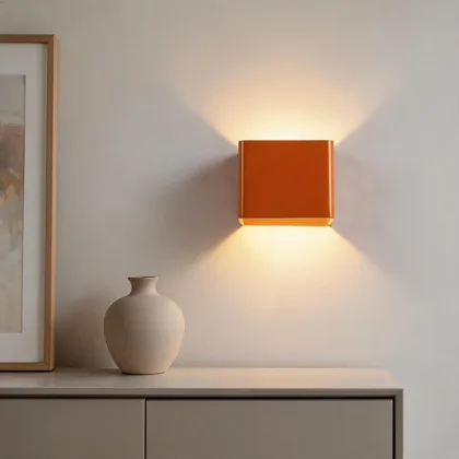 Black 1-Light Iron Flush Mount