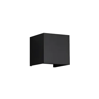 White 1-Light Aluminum Geometric