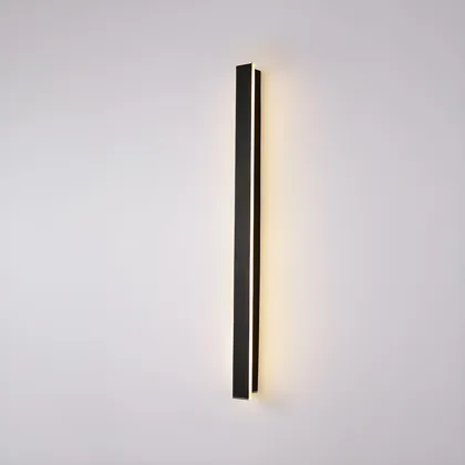 Black 1-Light Acrylic Linear