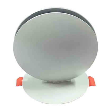 White 1-Light Aluminum Fixed Wall Light