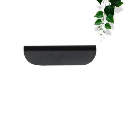 Black 1-Light Aluminum Geometric