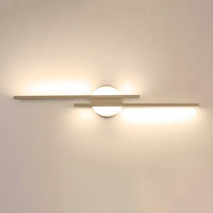 Black 2-Light Plastic Linear