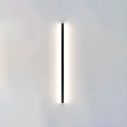 Black 1-Light Acrylic Linear