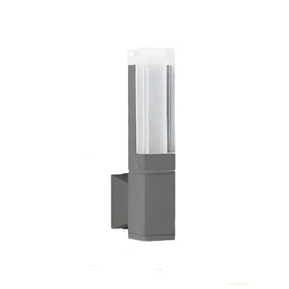 Gray 1-Light Acrylic Geometric