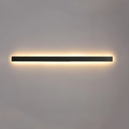 Black 1-Light Acrylic Linear